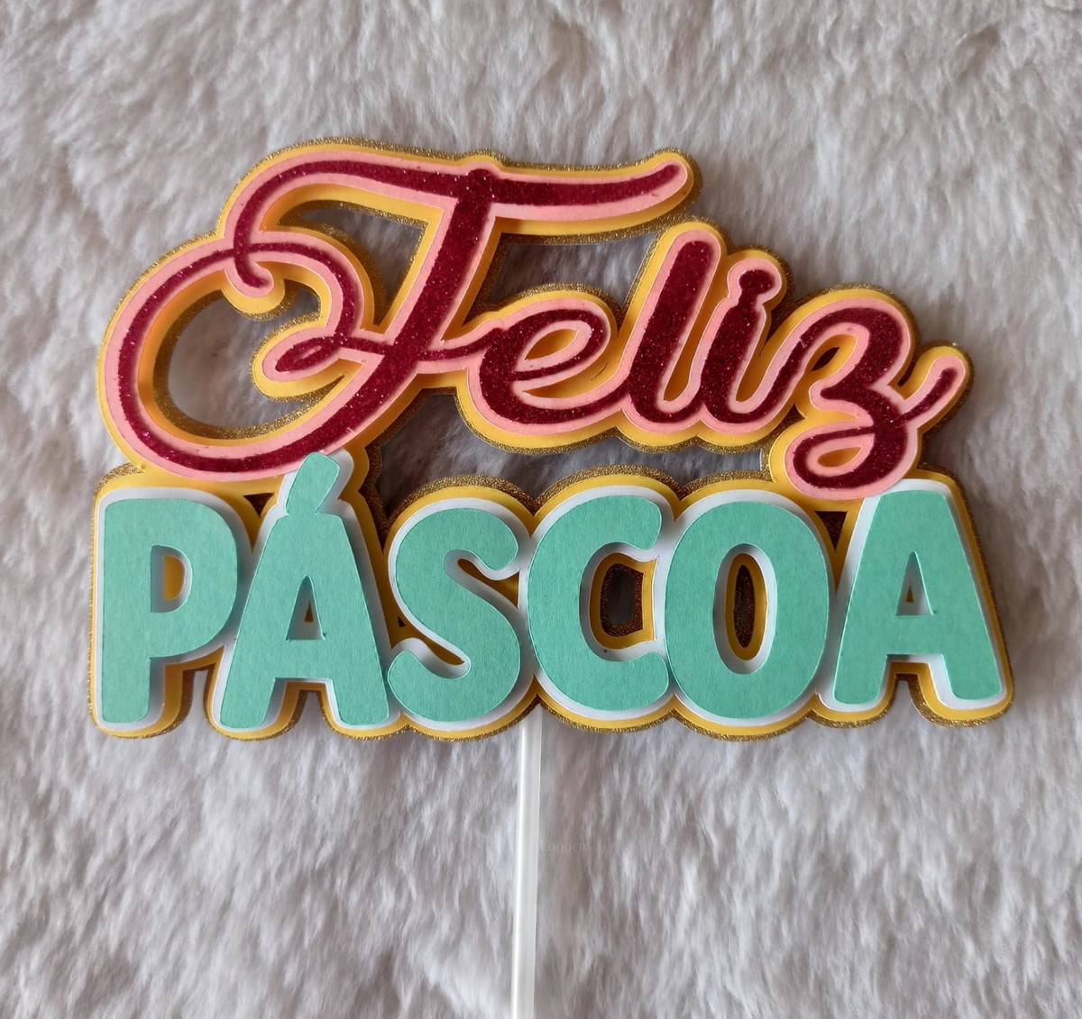 Topo de Bolo Páscoa