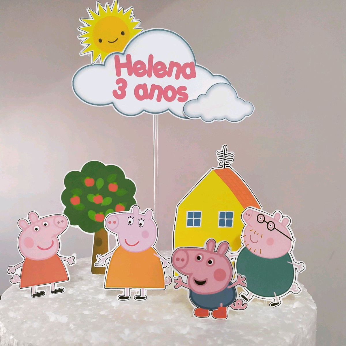 Topo de Bolo Pig