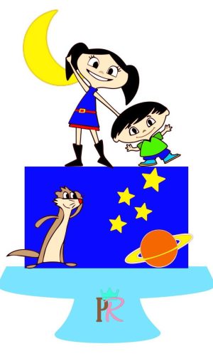 Topo De Bolo Show Da Luna