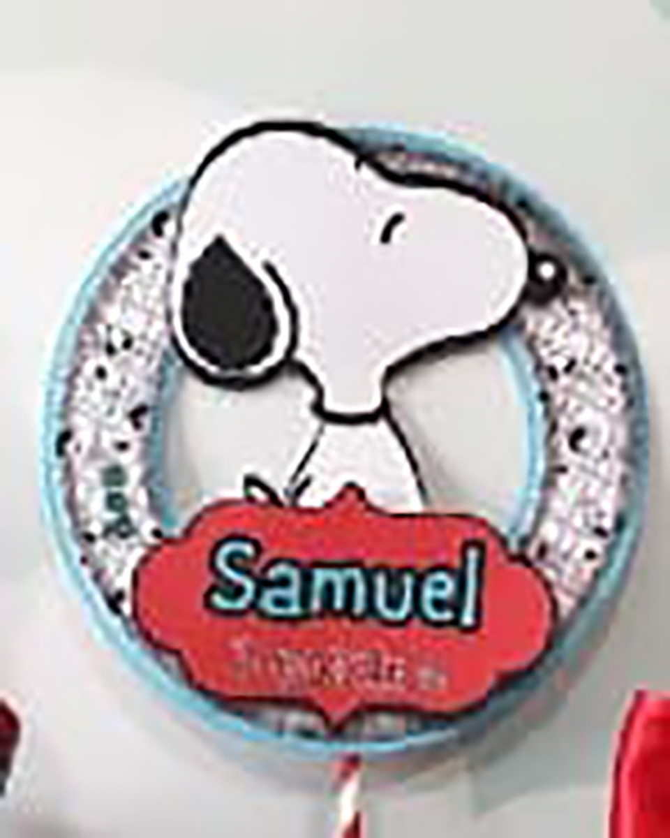 Topo de Bolo Snoopy