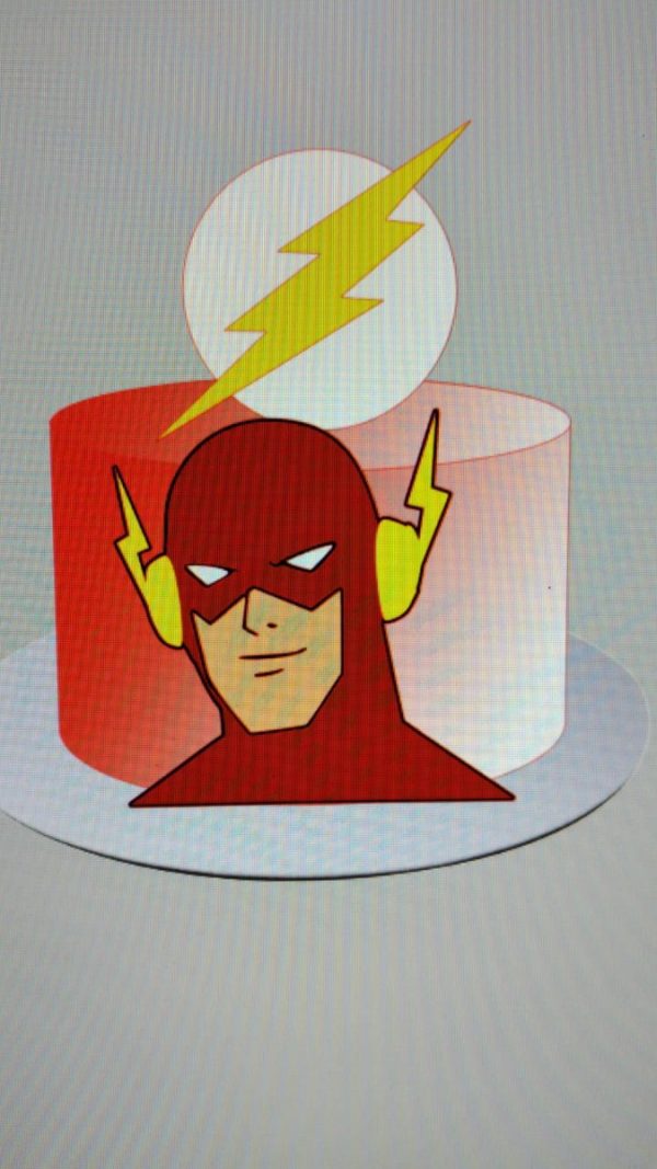 Topo de Bolo The Flash