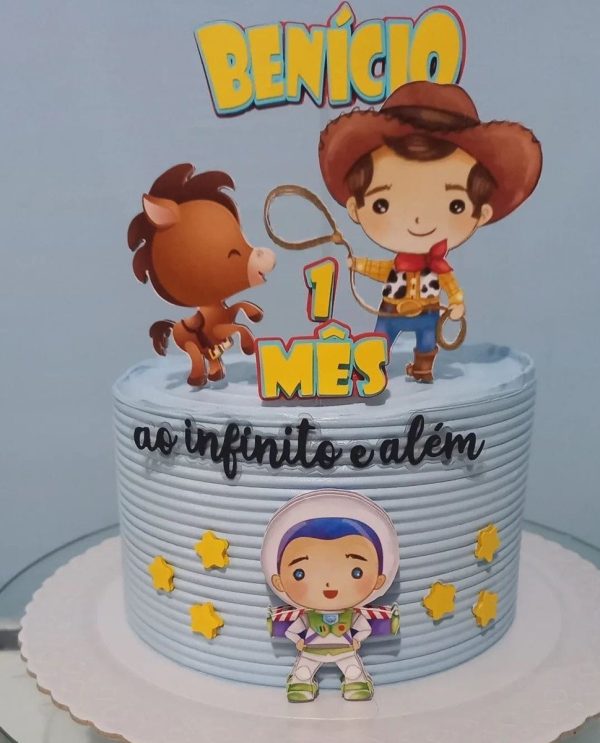 Topo de Bolo Toy Story