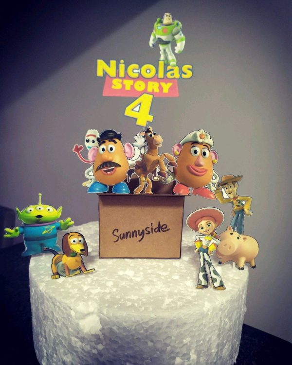 Topo de Bolo Toy Story