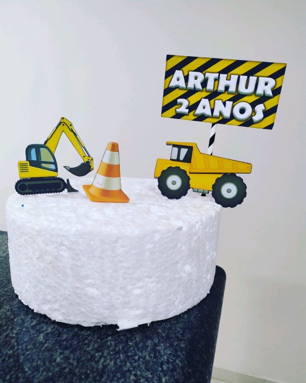 Topo de Bolo trator