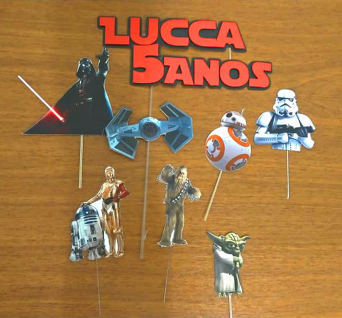 Topo de Bolo Star Wars - Imagem 2