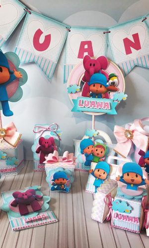 Arquivo de Corte - Pocoyo Menina 1