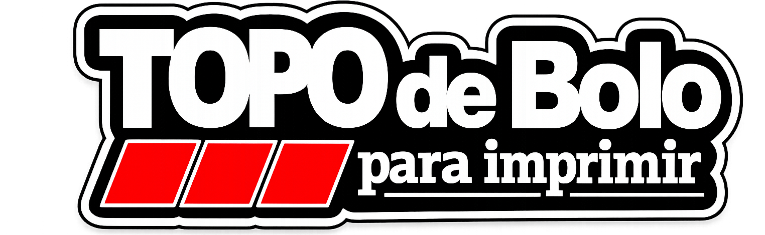 Topo de Bolo para Imprimir